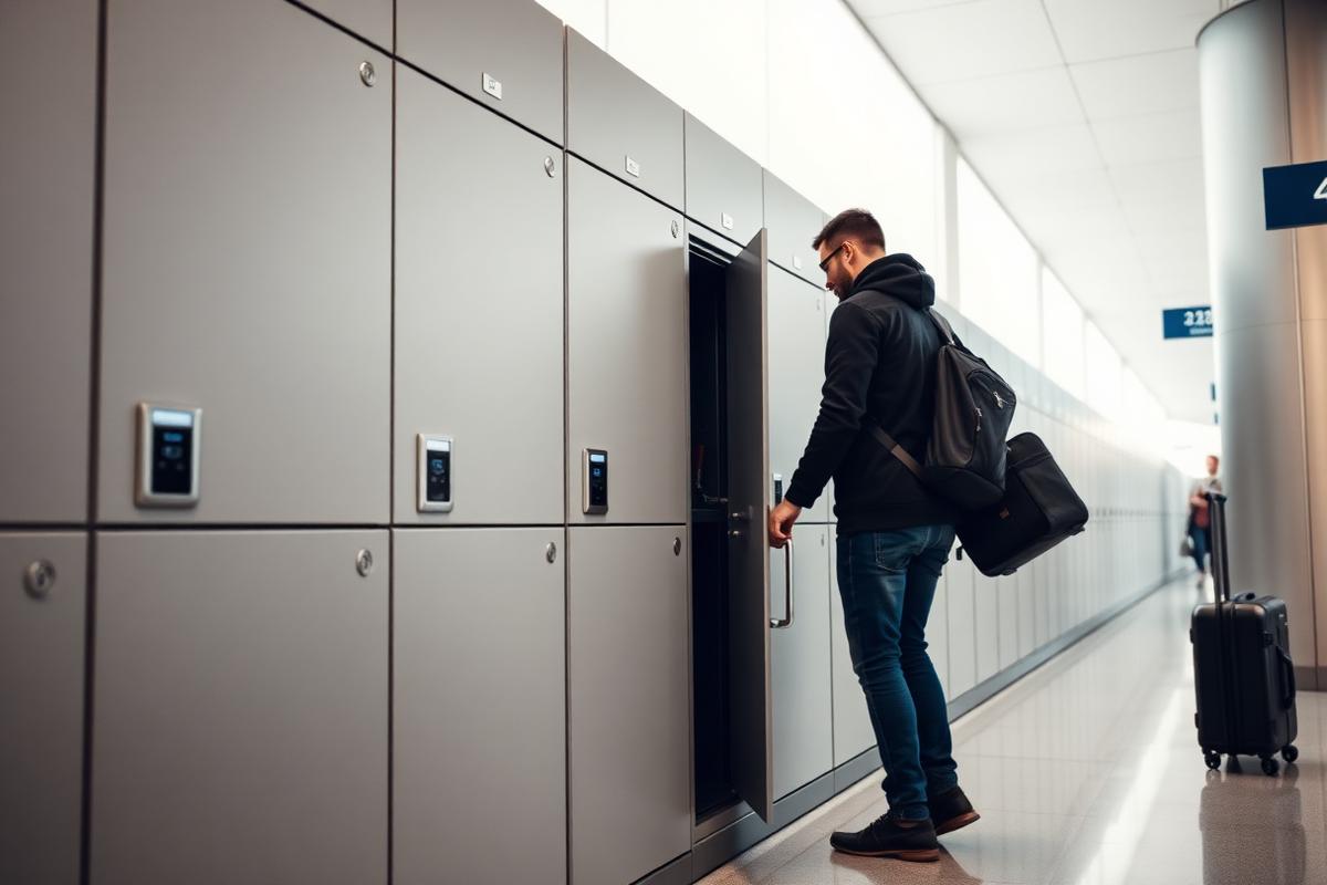 Locker baggage storage
